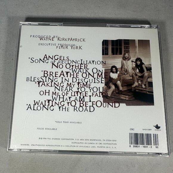 Susan Ashton Margaret Becker Christine Dente Along The Road CD 1994 Sparrow CRC - Picture 2 of 3